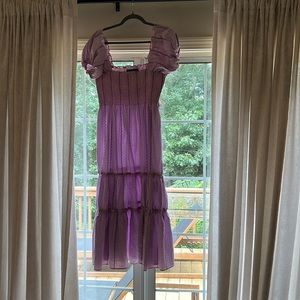 OPT purple maxi nap like dress